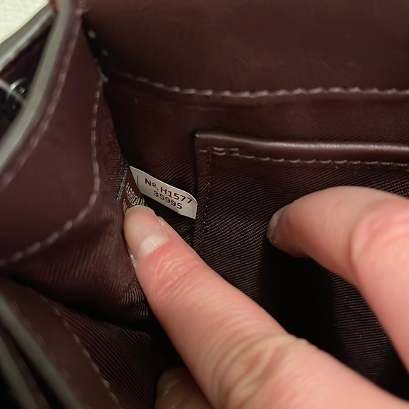 COACH--swagger small shoulder bag-NWT- 35995 - Picture 4 of 13